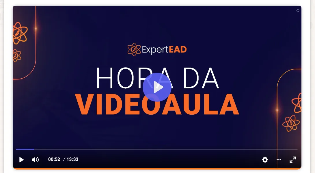 Videoaula do curso gratuito de LMS Moodle da Expert EAD